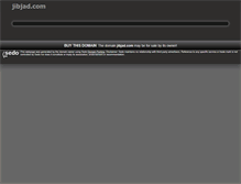Tablet Screenshot of jibjad.com